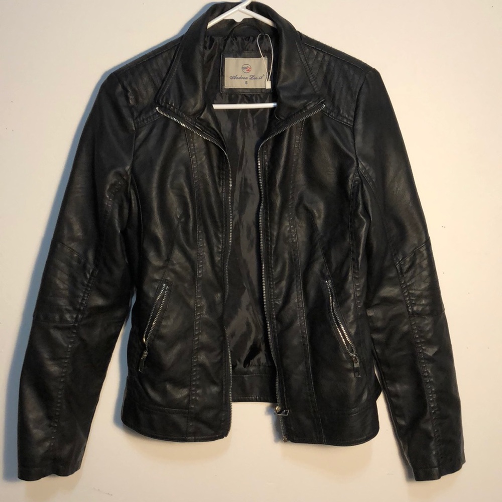 Pleather European jacket
